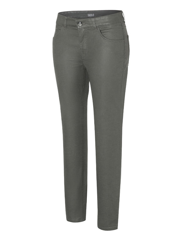 MAC, SLIM clean, Dark Grey, Straight Fit, Slim Leg, Mid Waist, Länge 34 - L34 - Länge 36 - L36 - vorne - Beine - Vorderansicht