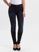 Cross Jeans - ALAN - Skinny Fit - Black Black - Detailansicht - vorne